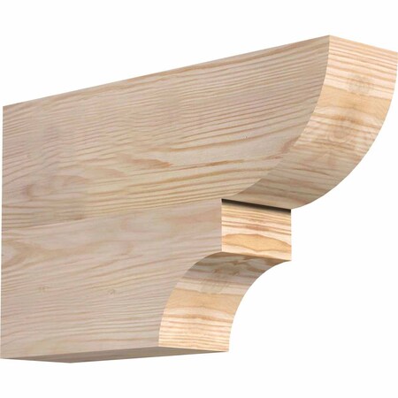 Ekena Millwork Ridgewood Smooth Rafter Tail, Douglas Fir, 3 1/2"W x 10"H x 16"L RFT04X10X16RID00SDF